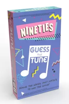 image of Guess That Tune 90S Card Game - Cardboard