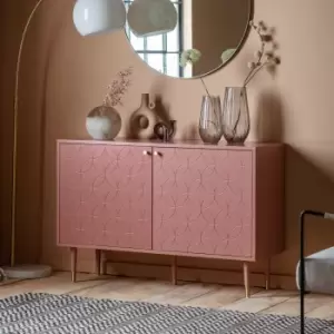 image of Whittier 2 Door Sideboard Pink