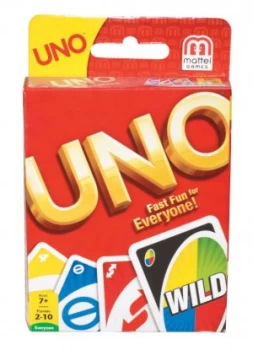 Image of Robert Dyas Mattel Uno Cards