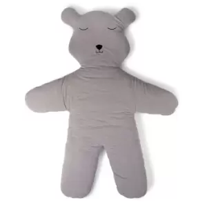 image of Childhome Teddy Bear Playmat Big 150cm Jersey Grey