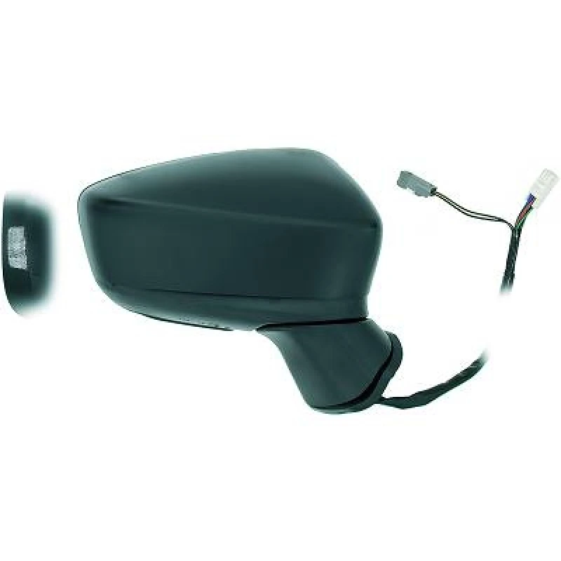 Image of DIEDERICHS 5620124 Wing mirror Right, Complete Mirror, primed Outside Mirror (50)
