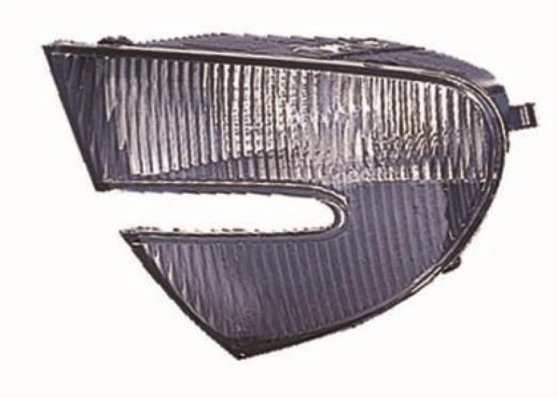 Image of ABAKUS 667-1601L-AE Turn Signal Left Front, white, with bulb, smoke grey Indicator (62)