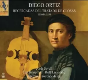 image of Diego Ortiz - Diego Ortiz: Recercadas Del Tratado De Glosas, Rome 1553 CD Album - Used