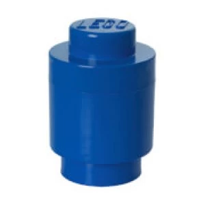 image of LEGO Storage Brick 1 - Bright Blue (Round)