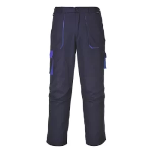 image of Portwest TX11 Texo Contrast Trouser Navy Blue 2XL 33"