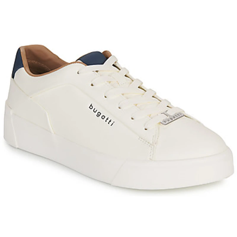 Image of Bugatti Gunter mens Shoes (Trainers) in White