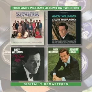 Image of Four Andy Williams Albums Wonderful World Of/Call Me Irresponsible/New Fair Lady/Almost by Andy Williams CD Album