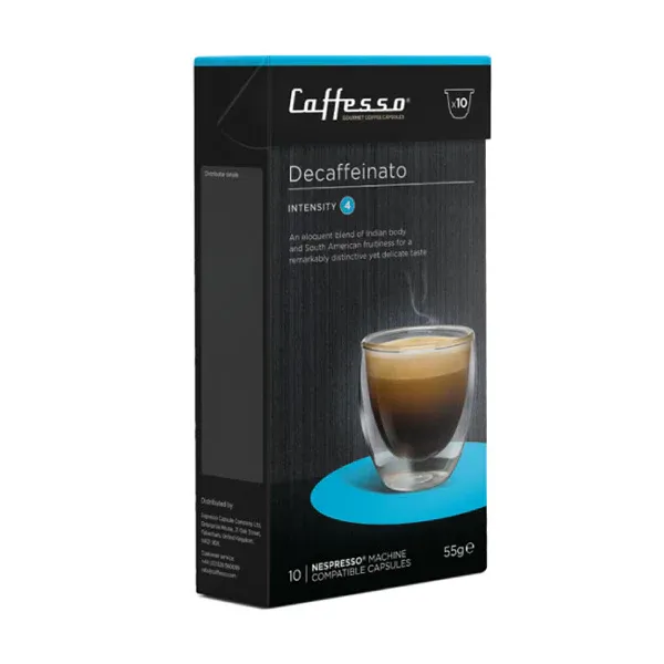 image of Caffesso Decaffeinato Coffee 10 Pods