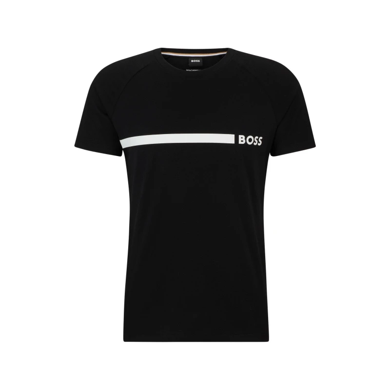 Image of Boss Logo Slim T Shirt - Black M