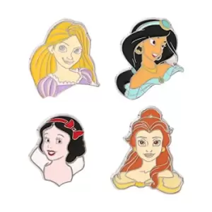 image of Disney Princess Multicoloured enamel Costume 4pc Pin Set GH00096L.PH