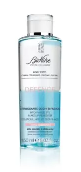 image of BioNike Defence Eyes Makeup Remover Lotion 150ml Bifasica