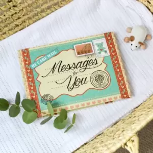 Image of Messages For You While You Grow hand-illustrated envelopes and notepaper