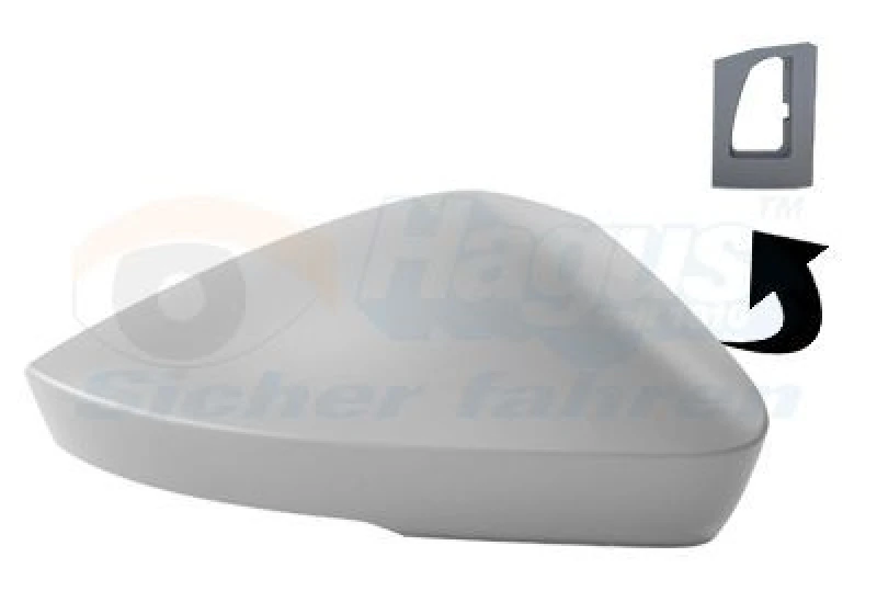 Image of VAN WEZEL Wing mirror cover VAN WEZEL 7611846