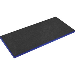 image of Sealey Blue Easy Peel Shadow Foam for Tool Chests and Cabinets 1200mm 550mm 50mm