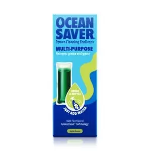 image of Oceansaver Ecodrops Concentrated Apple Breeze Multi Surface Cleaning Spray, 75G Green