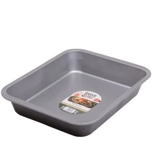 Image of Baker & Salt Non Stick Silver Roaster 41cm Large