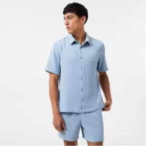 Image of Jack Wills Plisse Shirt - Blue