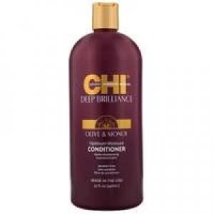 image of CHI Deep Brilliance Olive and Monoi Optimum Moisture Conditioner 946ml