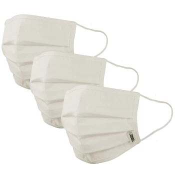 Image of Face Covering Cream Cotton - Set of 3