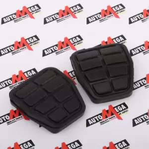 image of AUTOMEGA Pedal Covers VW,AUDI,SEAT 120040410 321721173,6X0721173A,321721173 Pedal Pads,Pedal Lining, brake pedal 6X0721173A,321721173,6X0721173A