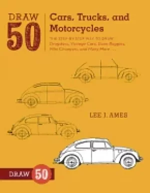 Image of draw 50 cars trucks and motorcycles the step by step way to draw dragsters