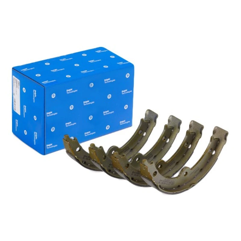 Image of DELPHI Brake Shoe Set DELPHI LS2131