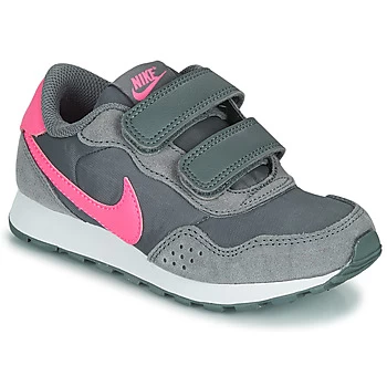 Nike MD VALIANT PS Girls Childrens Shoes Trainers in Grey