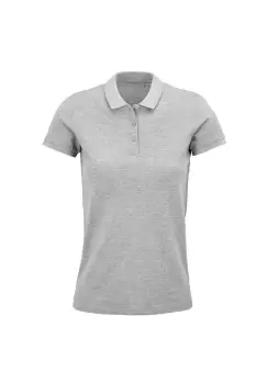 Planet Marl Pique Organic Polo Shirt