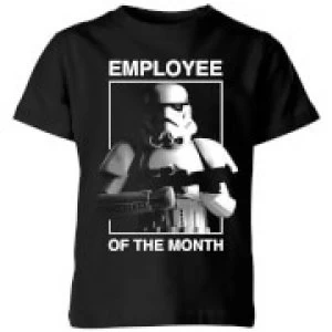 Image of Star Wars Employee Of The Month Kids T-Shirt - Black - 11-12 Years