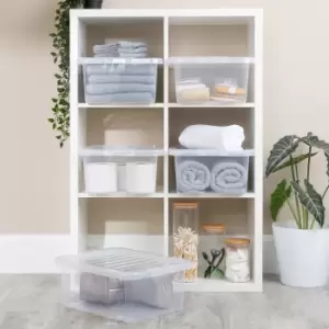 Image of Wham 17L Crystal Storage Box and Lid 5 Pack