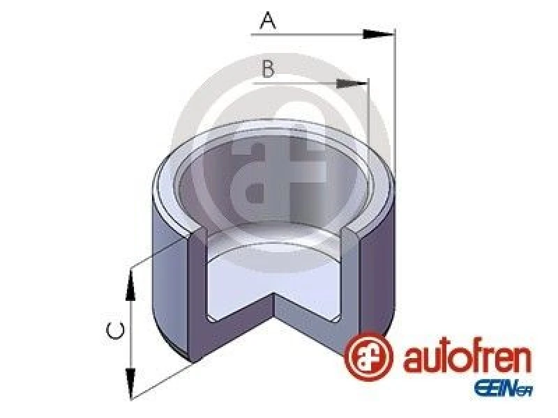 Image of AUTOFREN SEINSA Brake caliper piston AUTOFREN SEINSA D025714