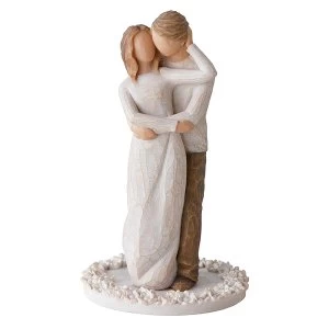 image of Together Cake Topper (Willow Tree) Figurine