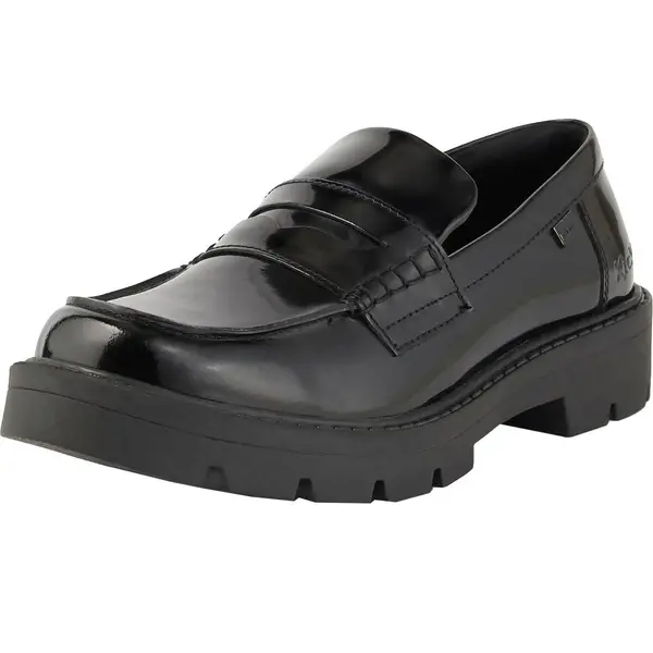 Image of Kickers Womens Kori Loafer Leather Shoes - UK 7 / EU 41