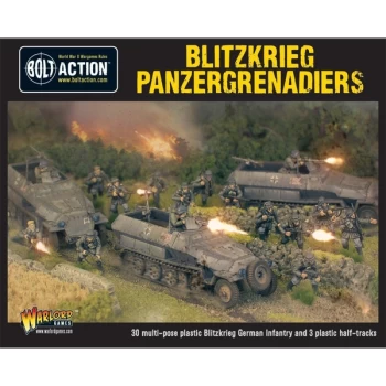 Image of Blitzkreig Panzergrenadiers (30 + 3 Hanomags)