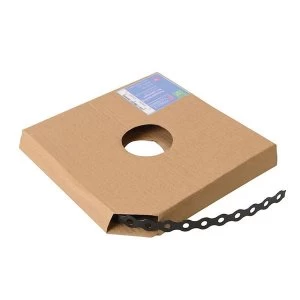 Image of ForgeFix White Plastic Coated Pre-Galvanised Band 17mm x 0.8 x 10m Box 1