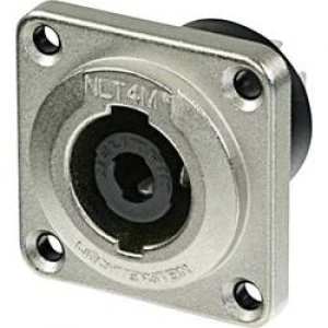 Image of Audio jack Sleeve socket straight pins Number of pins 4 Silver Neutrik NLT4MP