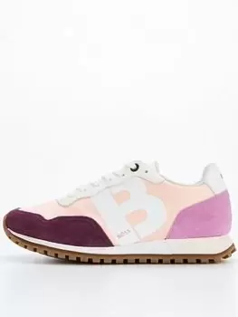 Image of BOSS Parkour Colour Block Runner - Beige, Beige, Size 38, Women