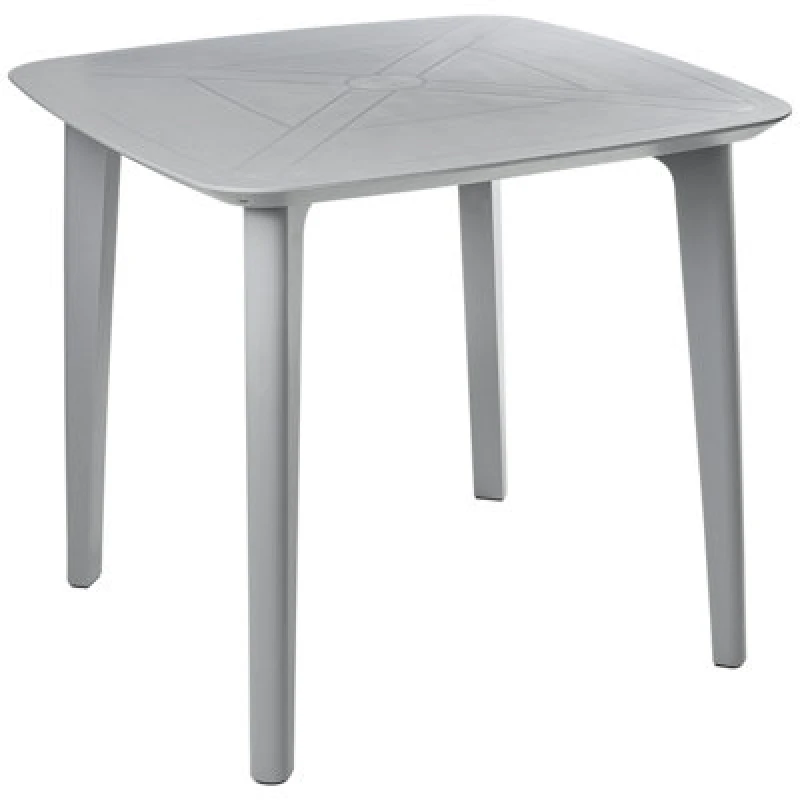 Image of Beliani Garden Dining Table Sorico 86cm 86cm Grey