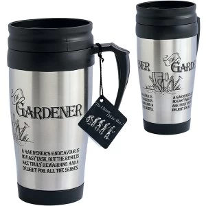 Image of Ultimate Gift for Man Travel Mug Gardener