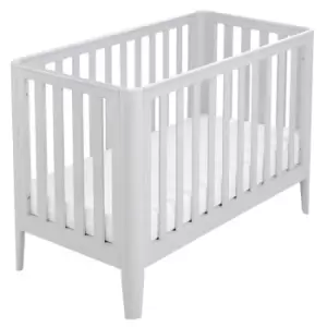 image of Babymore Iris Cot Bed Grey