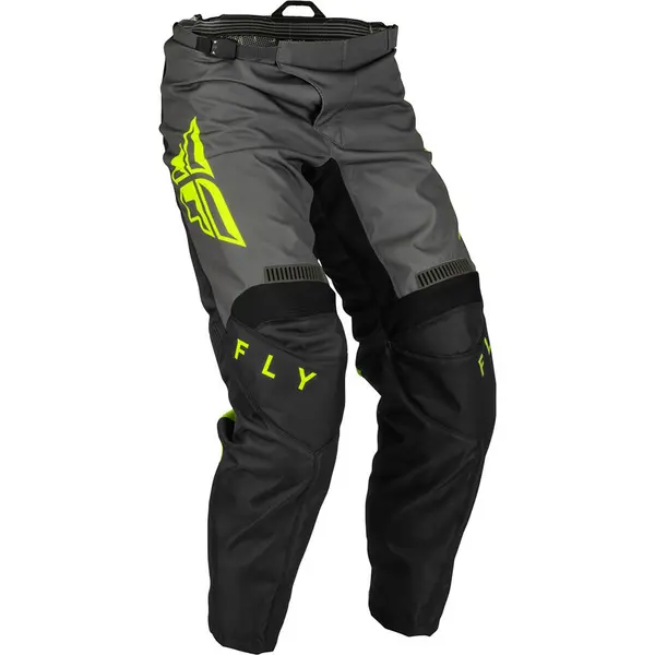 Image of FLY Racing F-16 MX Pants Black Grey Hi-Vis 32