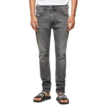Image of Diesel D Luster Jeans - Mid Grey 02