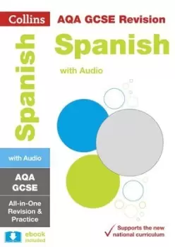Image of AQA GCSE Spanish All-in-One revision and practice by Collins GCSE