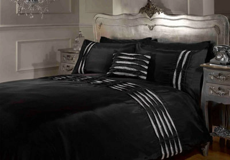 Image of Rapport Crystal Diamante Duvet Cover Bedding Set