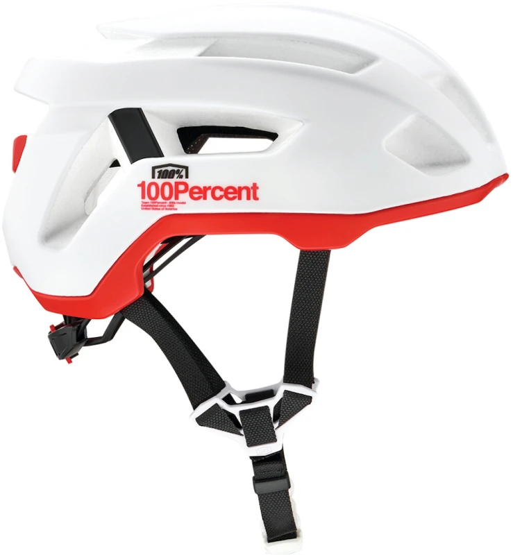 Image of 100% Altis Gravel Bicycle Helmet, white-orange for Men
