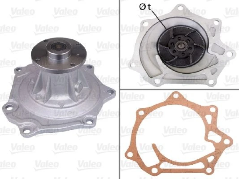 Image of Water pump VALEO 506731