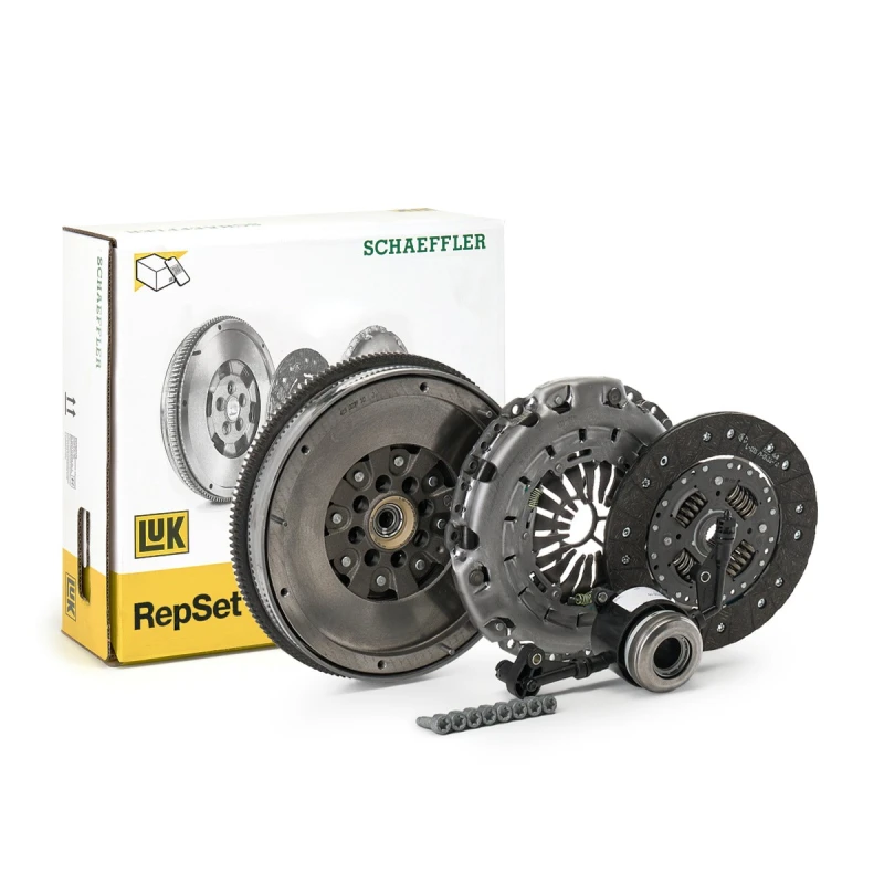 Image of LuK 600 0056 00 Clutch with pilot bearing, Dual-mass flywheel with friction control plate Clutch Kit (479)