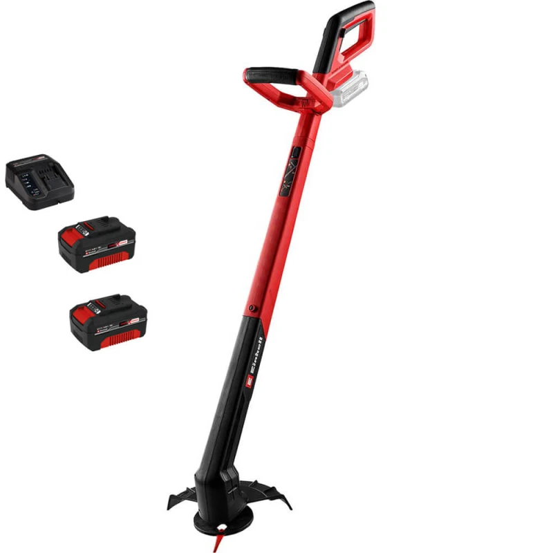 Image of Einhell GC-CT 18/2411 Li P 18v Cordless Grass Trimmer and Edger 240mm GC-CT 18/2411 Li P Batteries: 2 x 4ah Li-ion