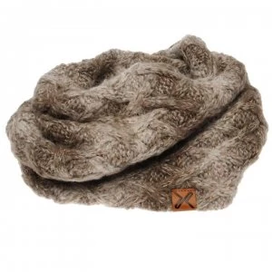 Image of Extremities Ombre Donegal Neck Warmer - Oatmeal