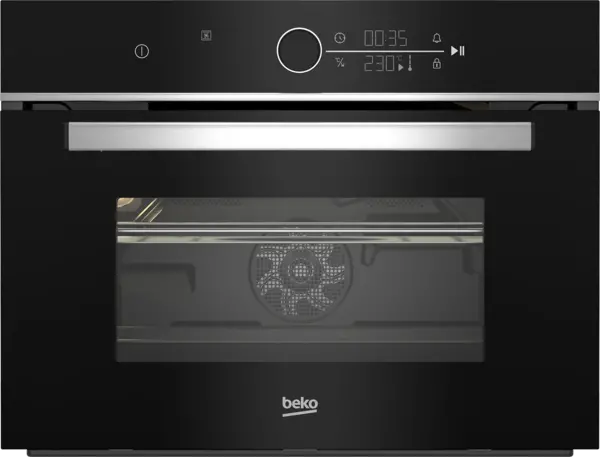 image of Beko Bbcw18400B Built In Microwave